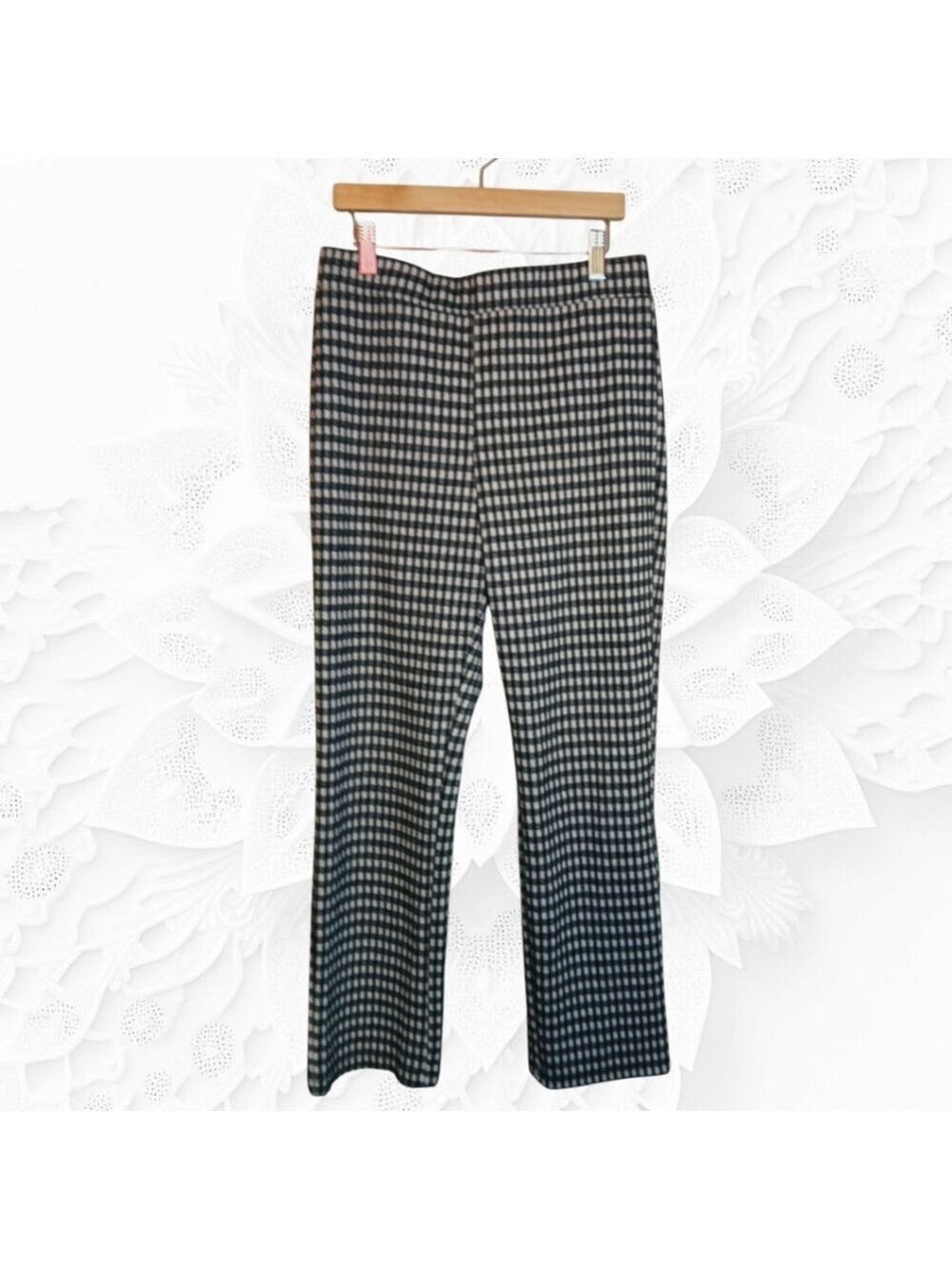 Sanctuary Black White Gingham Pants Size Medium